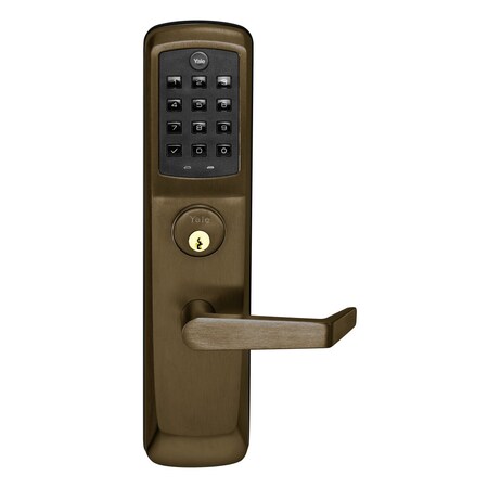 Yale Rim Exit Trim with Keypad AU-NTT610-NR 613E